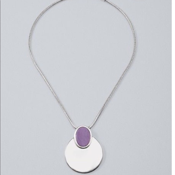 White House Black Market Jewelry - WHBM Jade Abstract Necklace, NWOT